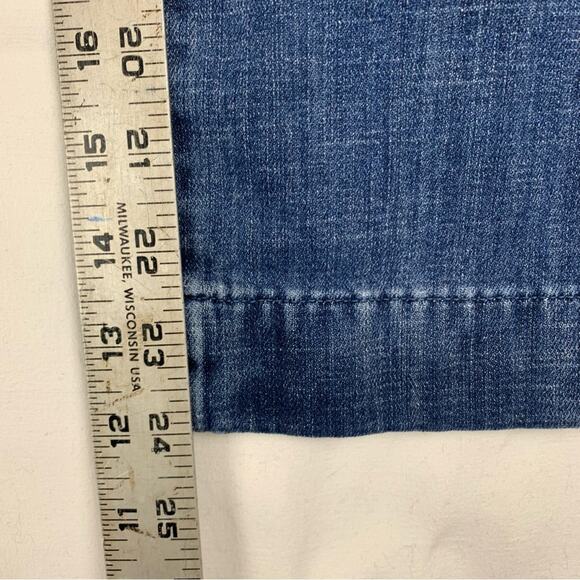 J Crew womens size 27 wide leg crop jeans new high waist belted casual denim - Picture 12 of 12
